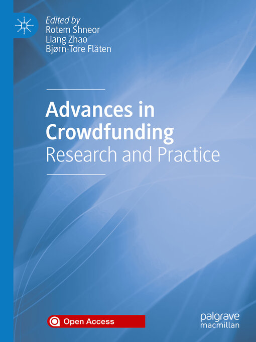 Title details for Advances in Crowdfunding by Rotem Shneor - Available